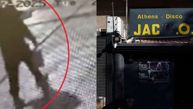 Έκρηξη στη Μιχαλακοπούλου: Βίντεο ντοκουμέντο - Η στιγμή που μαυροφορεμένος άνδρας μεταφέρει τη σακούλα με τη βόμβα