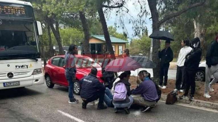 Πάτρα: ΙΧ παρέσυρε φοιτήτρια έξω από πανεπιστήμιο [εικόνες]