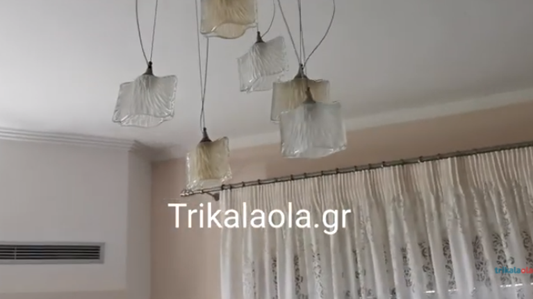 Τρίκαλα: Βίντεο ντοκουμέντο την ώρα του ισχυρού σεισμού 5,9 Ρίχτερ μέσα από σπίτι