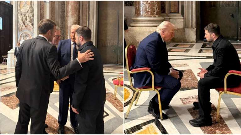 Ειδικός διάβασε τα χείλη του Τραμπ στη συνάντηση με τον Ζελένσκι: Η προειδοποίηση των 5 λέξεων στον Μακρόν [βίντεο]