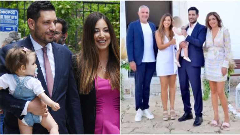 Κωνσταντίνος Κυρανάκης: Η πολύχρωμη βάφτιση της κόρης του στο Καστελλόριζο - Η δεξίωση στο γραφικό λιμάνι