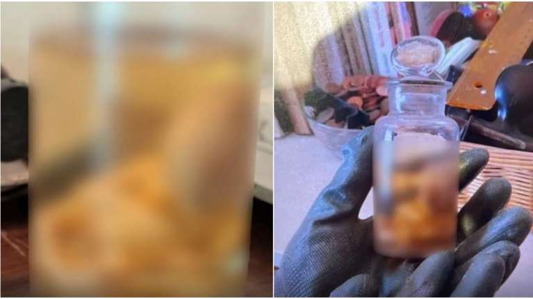 Σοκαριστικό εύρημα: Έμβρυο μέσα σε φορμόλη στο σπίτι 77χρονου αρχαιοκάπηλου [εικόνες]