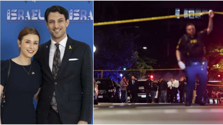 Ουάσινγκτον: Αυτό είναι το ζευγάρι των Ισραηλινών που δολοφονήθηκε - Βίντεο από τη στιγμή της σύλληψης του υπόπτου