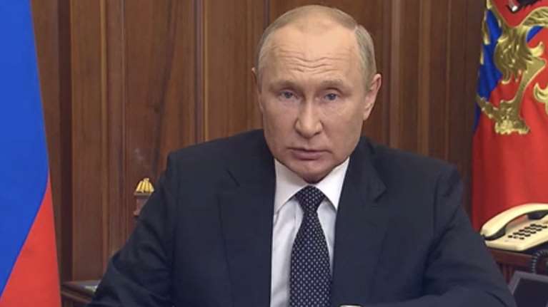 Μερική επιστράτευση κήρυξε ο Πούτιν: &quot;Η Δύση θέλει να μας καταστρέψει, δεν μπλοφάρουμε με τα πυρηνικά&quot;