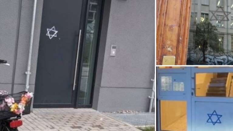 Εικόνες ντροπής και σκοταδισμού στην Γερμανία: Σημαδεύουν σπίτια Εβραίων με το αστέρι του Δαβίδ