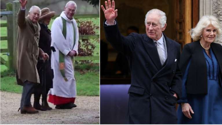 Βασιλιάς Κάρολος: Η πρώτη δημόσια εμφάνιση μετά το εξιτήριο - Χαμογελαστός και ευδιάθετος δίπλα στην Καμίλα [εικόνες-βίντεο]