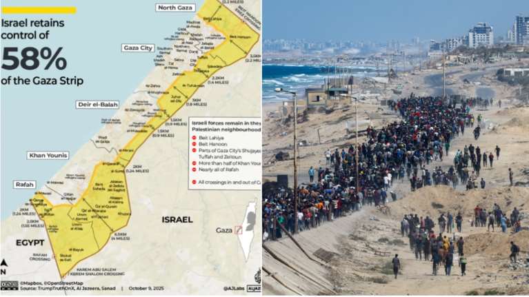 Γάζα: Οι ισραηλινές δυνάμεις αποσύρονται πίσω από την &quot;κίτρινη γραμμή&quot; - Επιστρέφουν στα σπίτια τους οι Παλαιστίνιοι