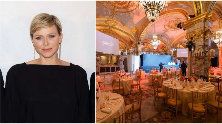 Η ήσυχη πολυτέλεια της πριγκίπισσας Σαρλίν: Λιτή και elegant στο κόκκινο χαλί σε gala στο Μόντε Κάρλο