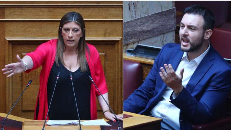 Καβγάς με &quot;γαλλικά&quot; στη Βουλή με Κωνσταντοπούλου και Φλώρο: &quot;Με είπατε μ@λ@κι@@@νη;&quot; [βίντεο]