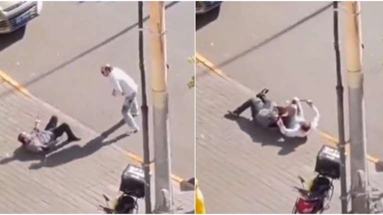 Κίνα: Η στιγμή που ο δράστης μαχαιρώνει τον Ισραηλινό διπλωμάτη στη μέση του δρόμου - Σκληρό βίντεο