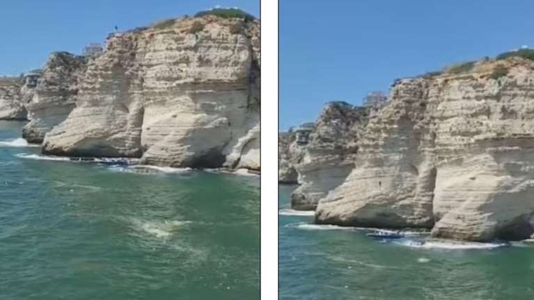 Βηρυτός: Ακαριαίος θάνατος ανδρα που βούτηξε από γκρεμό 36 μέτρων και έπεσε πάνω σε σκάφος [εικόνα - βίντεο]