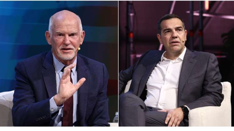 Γ. Παπανδρέου και Τσίπρας καλούν σε συνεργασία των προοδευτικών δυνάμεων - &quot;Παρών&quot; από Κασσελάκη, απειλές από Ανδρουλάκη