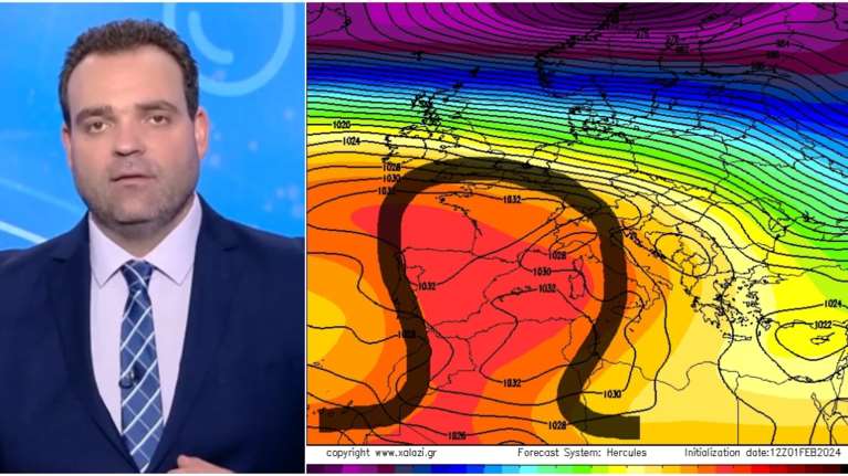 Πρόγνωση Μαρουσάκη: Πώς ο &quot;Ωμέγα Εμποδιστής&quot; επηρεάζει τον καιρό των επόμενων ημερών - Έρχονται ανοιξιάτικες θερμοκρασίες