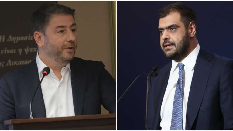Κόντρα ΝΔ-ΠΑΣΟΚ για την ακρίβεια: &quot;Λένε ψεματάκια και είναι ξεχασιάρηδες&quot;, λέει ο Ανδρουλάκης - Απάντηση Μαρινάκη με...Φάρλι