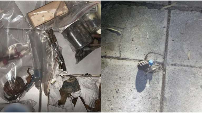 Καισαριανή: Εντοπίστηκε ολόκληρο οπλοστάσιο σε κάδο απορριμάτων - Χειροβομβίδες, όλμοι και πολυβόλα Β’ Παγκοσμίου Πολέμου