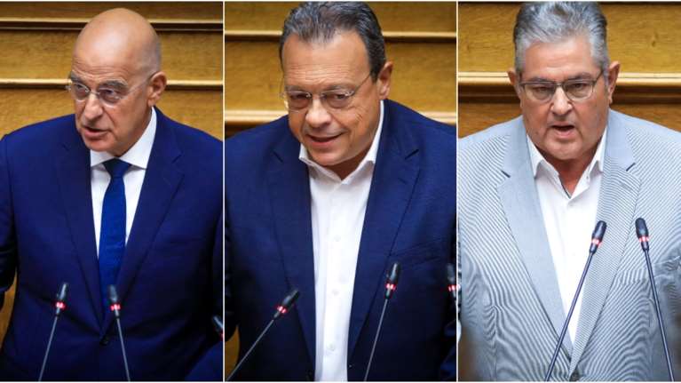 Ο Δένδιας ήπιε το νερό του... Φάμελλου στη Βουλή και ο Κουτσούμπας πέταξε σπόντα [βίντεο]