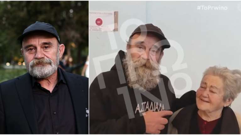 Αγκαλιά με τη μητέρα του ο Πολυχρονόπουλος: &quot;Είναι ηρωίδα που ζει με 288€ σύνταξη και 250€ ενοίκιο&quot;
