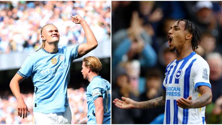 Premier League: Άνετο 2 στα 2 για τη Σίτι με χατ τρικ Χάαλαντ  - &quot;Σόκαρε&quot; τη Γιουνάιτεντ η Μπράιτον στις καθυστερήσεις