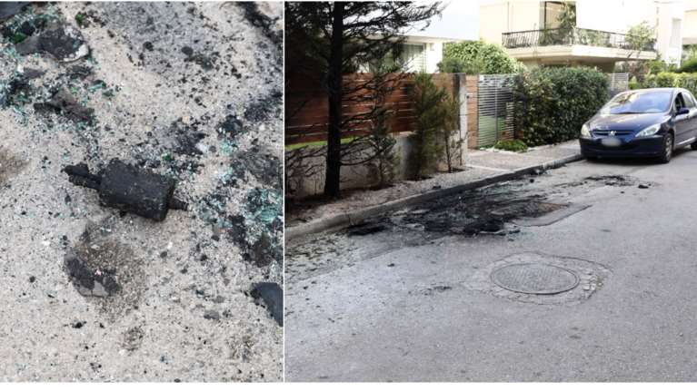 Επίθεση με μολότοφ έξω από το σπίτι της προέδρου του Αρείου Πάγου: Στόχος ήταν ο αστυνομικός - Έσβησε τη φωτιά από το σώμα του