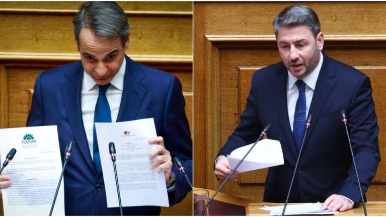 Επιστροφή στην πολιτική κανονικότητα με κόντρα ΝΔ - ΠΑΣΟΚ: Η αντιπαράθεση στη Βουλή πριν το ραντεβού Μητσοτάκη - Ανδρουλάκη