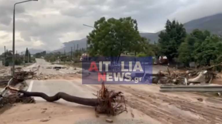Κακοκαιρία Cassandra: Ερευνες για 52χρονο αγνοούμενο στην Αιτωλοακαρνανία - Το ΙΧ παρασύρθηκε από χείμαρρο