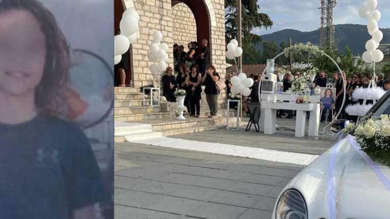 Ηγουμενίτσα: Θρήνος στην κηδεία του 11χρονου Μάξιμου - Σε κατάσταση σοκ η 58χρονη οδηγός - &quot;Ό,τι και να σας πω, το παιδί έφυγε&quot;