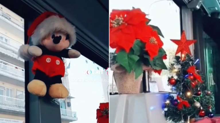 Θεσσαλονίκη: Οδηγός του ΟΑΣΘ στόλισε το λεωφορείο με... χριστουγεννιάτικα [βίντεο]