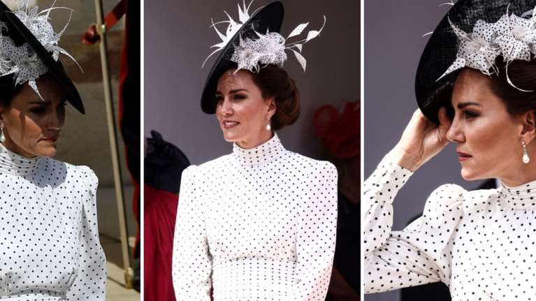 Η εμφάνιση της Κέιτ που ξεσήκωσε σάλο: Το θηλυκό αλλά "μη πρακτικό" πουά φόρεμα που δίχασε τους royal θαυμαστές