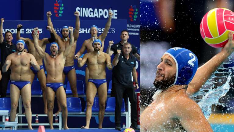 Η Εθνική πόλο Ανδρών διέλυσε την Ιταλία με 17-11 και πέρασε στα ημιτελικά του Παγκοσμίου Πρωταθλήματος