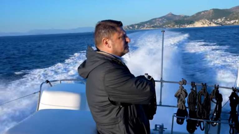 Αυτοψία Χαρδαλιά στον υποθαλάσσιο αγωγό Αίγινας - Σαλαμίνας, μετά το τέταρτο σαμποτάζ [βίντεο]