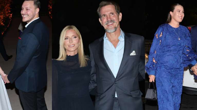 Γάμος Θεοδώρας: Εικόνες από το pre-wedding δείπνο - Στο Βυζαντινό Μουσείο όλη η τέως βασιλική οικογένεια