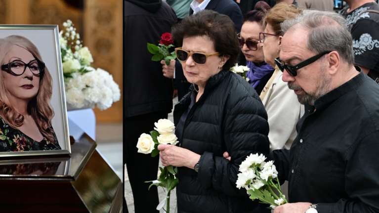 Το τελευταίο αντίο στην Άννα Παναγιωτοπούλου: Συγκίνηση στην κηδεία της σπουδαίας ηθοποιού [εικόνες]
