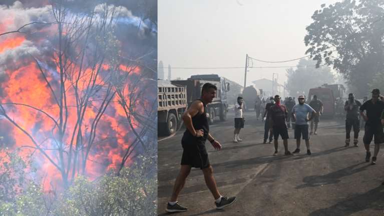 Εικόνες πολέμου στη Νέα Αγχίαλο: Ισχυρές εκρήξεις από πυρομαχικά και ωστικό κύμα - Εκκενώθηκε η περιοχή [Εικόνες - Βίντεο]
