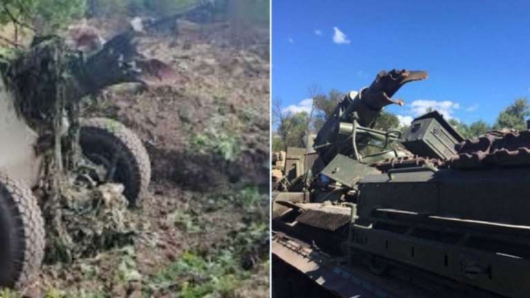 Forbes: Τα ρωσικά κανόνια στην Ουκρανία "αυτο-ανατινάζονται" - Ανοίγουν σαν μπανανόφλουδες [εικόνες]