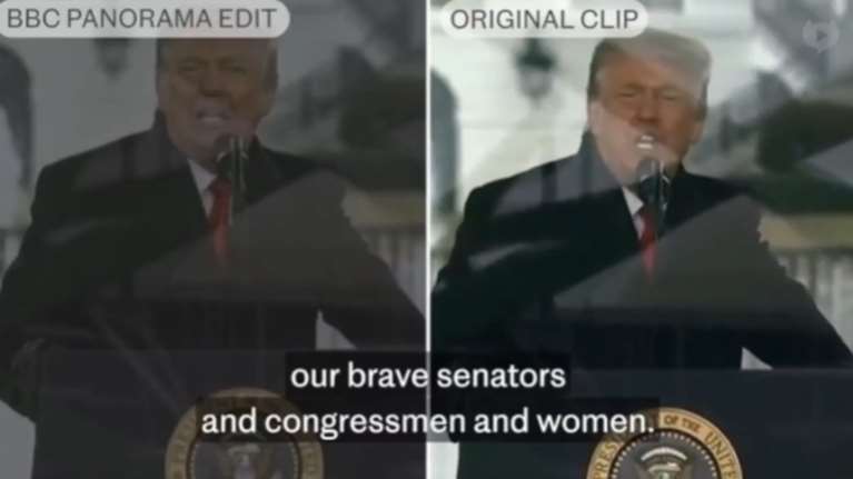 BBC: Το μονταρισμένο βίντεο του Τραμπ που οδήγησε σε δύο παραιτήσεις διευθυντών: &quot;Ανέντιμοι και διεφθαρμένοι&quot;