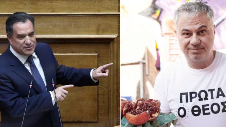 Αγρια κόντρα Άδωνι-Ζαραλίκου για το &quot;κόψε σε ζωντανή σύνδεση τον λαιμό σου&quot;- Μήνυση Γεωργιάδη κατά του κωμικού