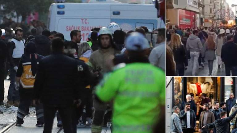 Ισχυρή έκρηξη στην Κωνσταντινούπολη: Πανικός στην πλατεία Ταξίμ - 6 νεκροί και 53 τραυματίες [βίντεο]