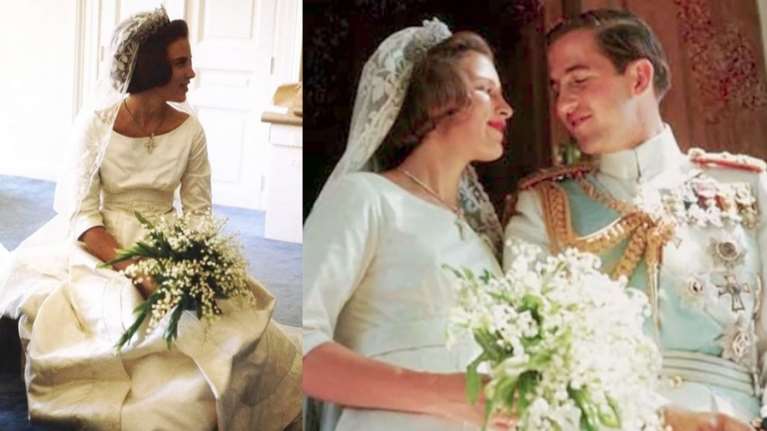 Τατόι: Πώς βρέθηκε το νυφικό της Άννας Μαρίας - Το κομψοτέχνημα Δανού σχεδιαστή και η τιάρα του Χεδίβη της Αιγύπτου [Εικόνες - Βίντεο]