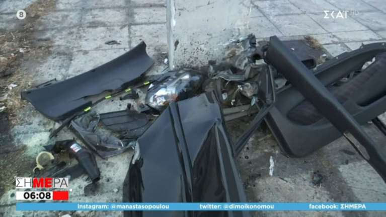 Δύο τροχαία - σοκ στη Νέα Φιλαδέλφεια: Νεκροί δύο νεαροί 22 και 25 ετών [εικόνες - βίντεο]