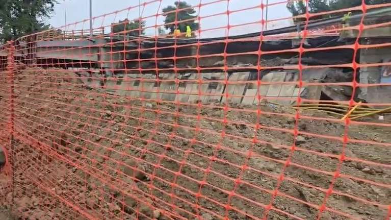 Θεσσαλονίκη: Κατέρρευσε η γέφυρα Δενδροποτάμου λόγω της έντονης βροχής [βίντεο]