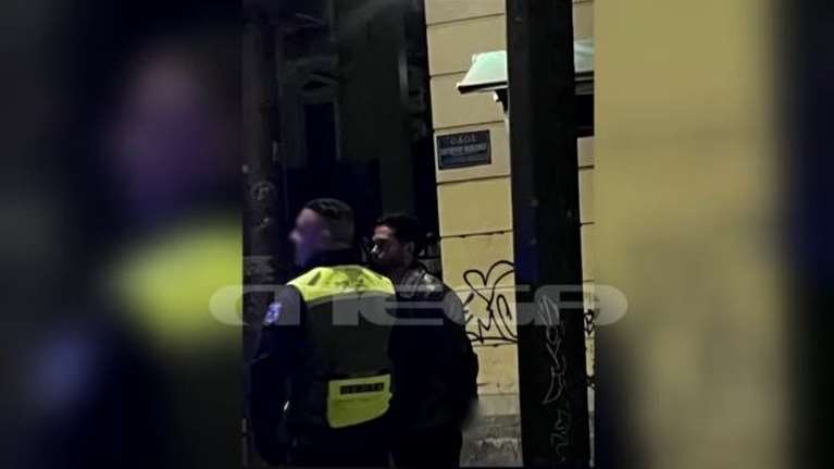 Η στιγμή της σύλληψης του Χρήστου Μάστορα στο μπλόκο για αλκοτέστ [ντοκουμέντο]