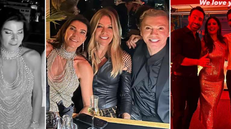 Μαρίνα Βερνίκου - Μίλτος Καμπουρίδης: Χλιδάτο birthday party με θέα την Ακρόπολη - Το δερμάτινο top της Μαριάννας Λάτση