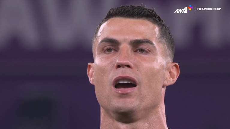 Μουντιάλ 2022: Δάκρυσε ο Κριστιάνο Ρονάλντο στον εθνικό ύμνο της Πορτογαλίας [Βίντεο]