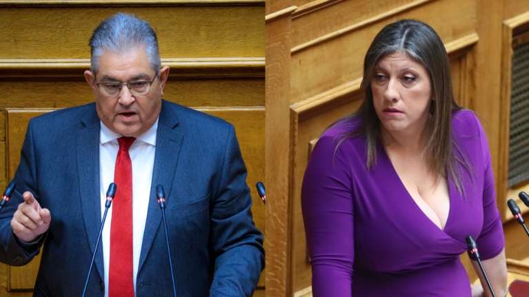 Η αντίδραση Κουτσούμπα για την Κωνσταντοπούλου που διέκοπτε την ομιλία του στη Βουλή: Αυτή είστε!