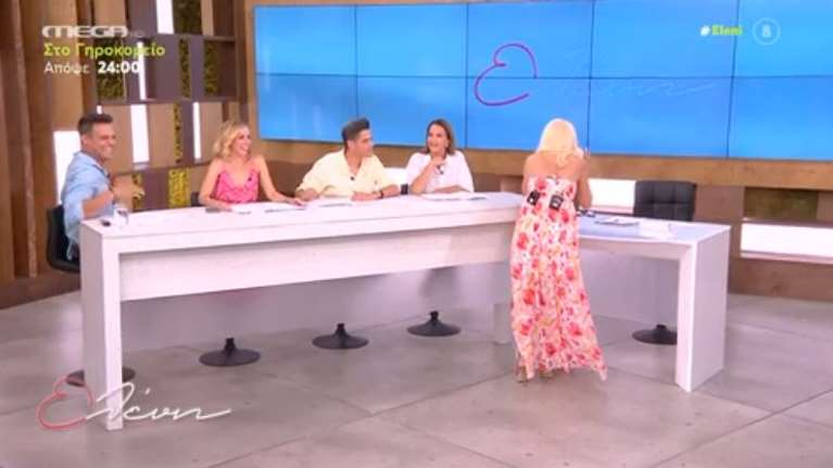 Ελένη Μενεγάκη: Το απρόσμενο τηλεφώνημα του... κυρ Χρήστου για τις γυψοσανίδες [Βίντεο]