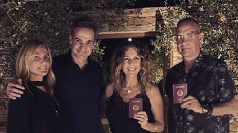 Αφιέρωμα της Bild σε Τομ Χάνκς και Ρίτα Γουίλσον - &quot;Τώρα είναι Έλληνες&quot;