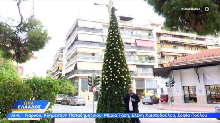 Έκλεψαν τα στολίδια και από το χριστουγεννιάτικο δέντρο στα Σεπόλια [βίντεο]