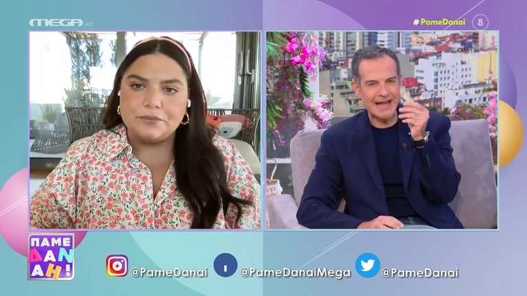 Με κορονοϊό η Δανάη Μπάρκα - Το μήνυμα της παρουσιάστριας από το σπίτι