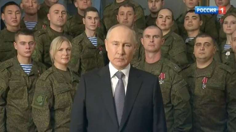 Ο Πούτιν σε παραλήρημα και στο πρωτοχρονιάτικο μήνυμά του: "Η Δύση λέει ψέμματα"