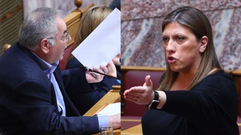 Καβγάς στη Βουλή μεταξύ Κωνσταντοπούλου και Λαμπρούλη: &quot;Μπαζώνετε τα έγγραφα;&quot; - &quot;Δεν ντρέπεστε λίγο;&quot;